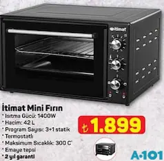 İTİMAT MİNİ FIRIN 42 L
